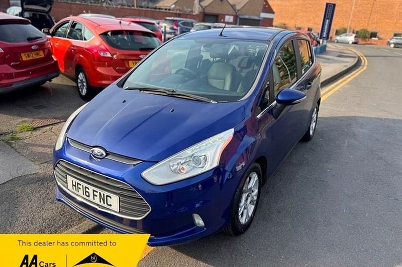 Used Ford B-MAX Zetec 105 HP (77 kW) 2016 Blue MPV