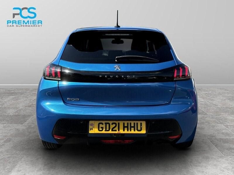 Gebraucht Peugeot 208 Allure Premium 100 PS (73 kW) 2021 Blau Kleinwagen