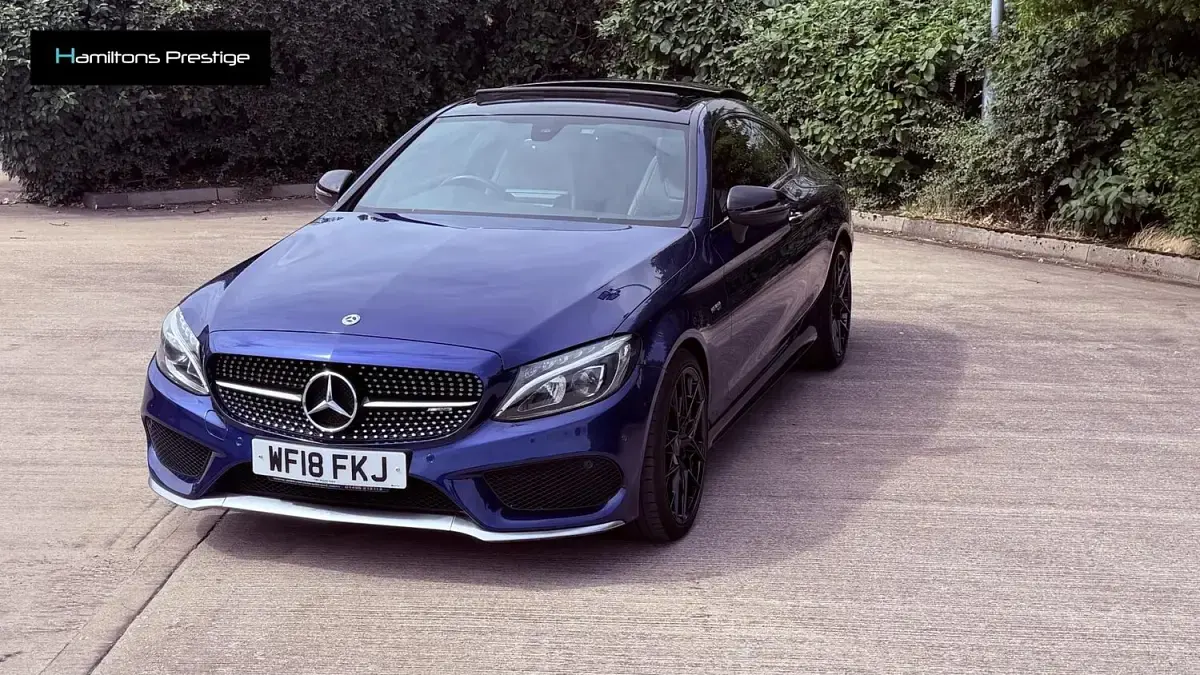 Used Mercedes C43 AMG Premium 2018 Blue Coupe