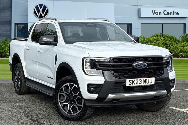 White Used 2023 Ford Ranger Wildtrack Pickup | £26,490 (Super price) - Image 1/4