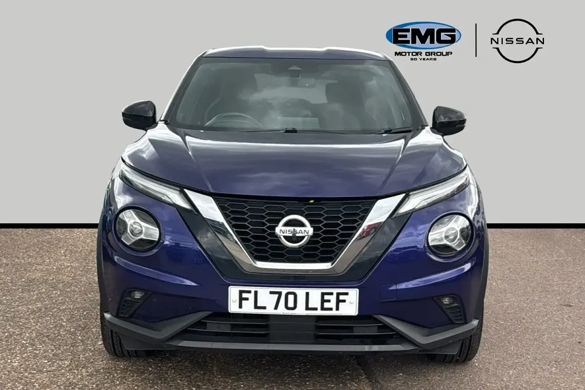 Używany Nissan Juke N-Connecta 114 KM (83 kW) 2020 Niebieski SUV