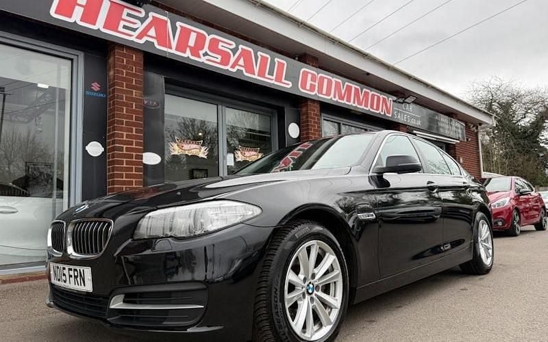 Used BMW 518 Comfort Edition 150 HP (110 kW) 2015 Black Sedan