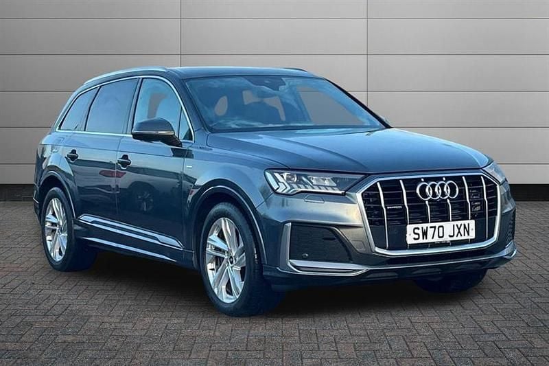 Used Audi Q7 S-Line 286 HP (210 kW) 2020 Daytona grey SUV