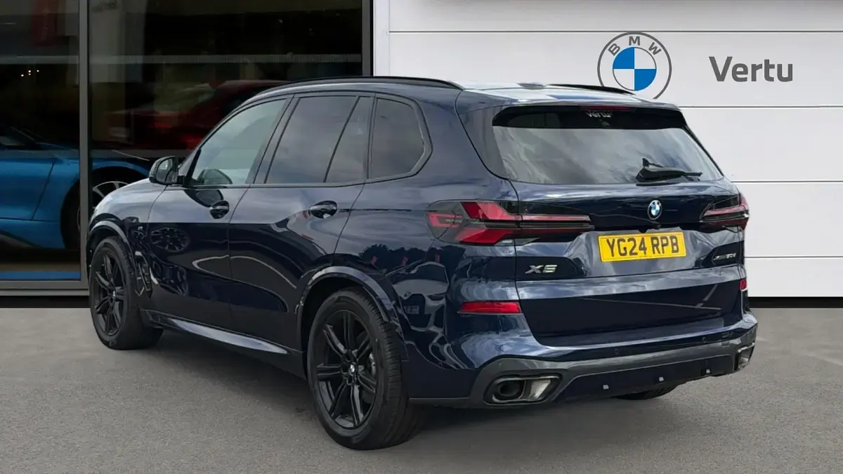 Used BMW X5 Impressive 298 HP (219 kW) 2024 Tanzanite blue SUV