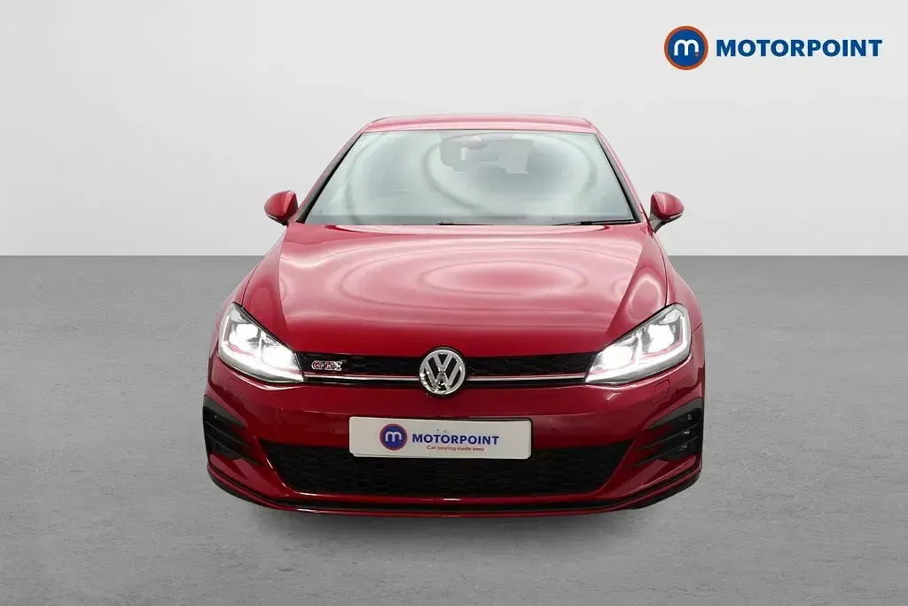 Begagnad VW Golf VII GTI 2019 Röd Halvkombi