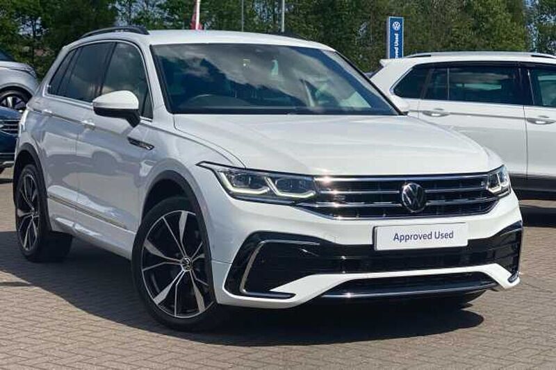 Used 2022 VW Tiguan R-line SUV | £32,495 (A bit pricey) - Image 1/4