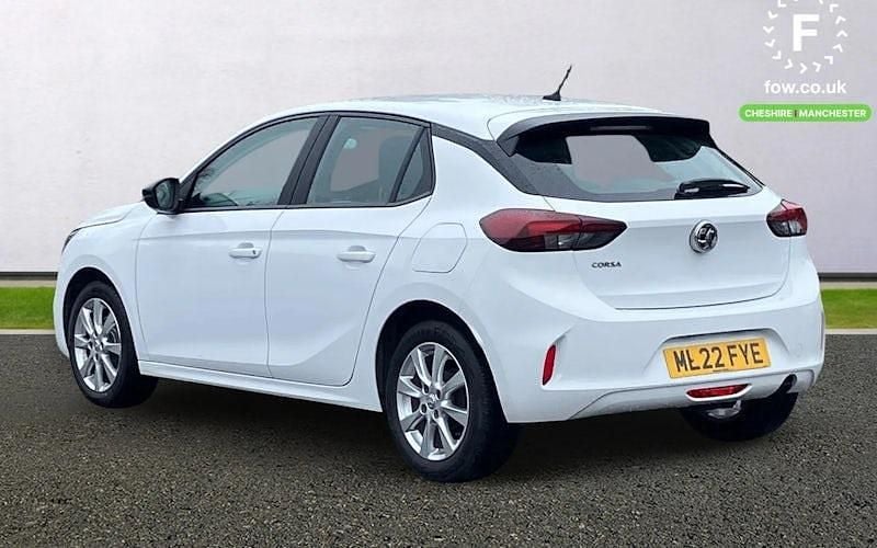 Used Vauxhall Corsa Edition 75 HP (55 kW) 2022 White Hatchback