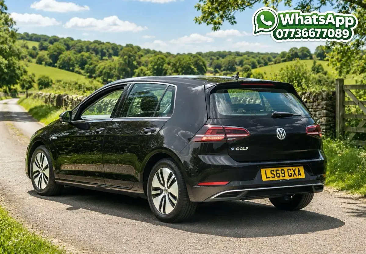Used VW e-Golf 99 kW (135 HP) 2019 Black Hatchback