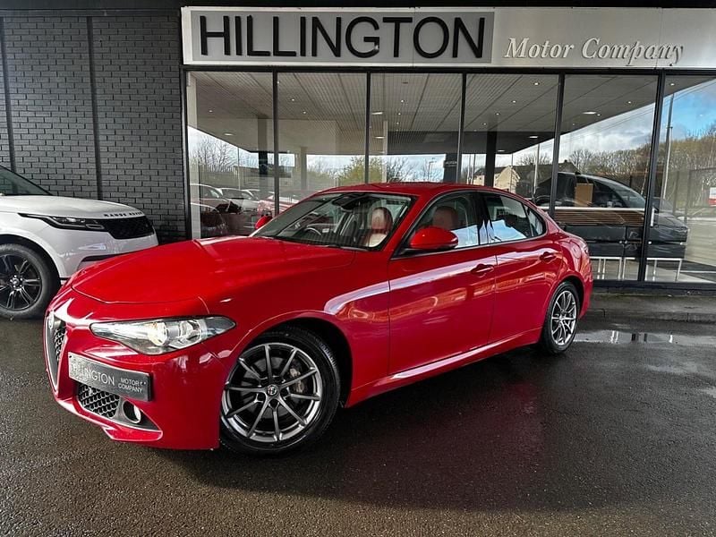 Used Alfa Romeo Giulia Super 180 HP (132 kW) 2019 Red Sedan