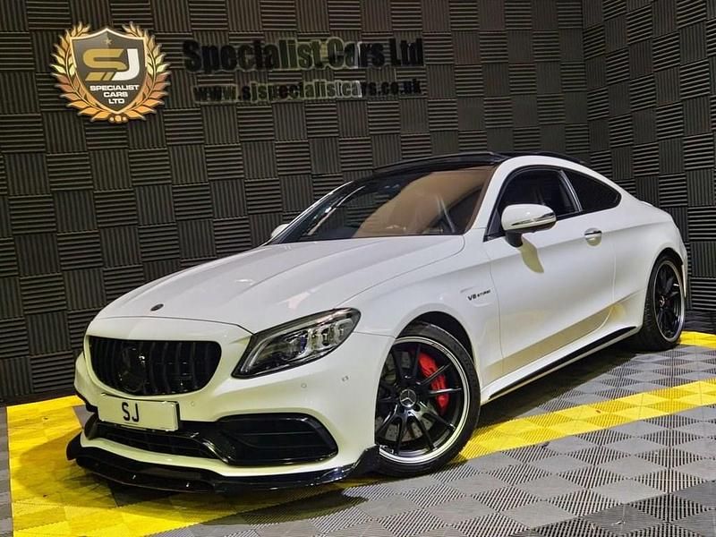 Used Mercedes C63 AMG Premium Plus 510 HP (375 kW) 2021 White Coupe