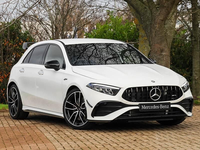 White New 2025 Mercedes A35 AMG Edition Hatchback | £41,798 (Fair price) - Image 1/4