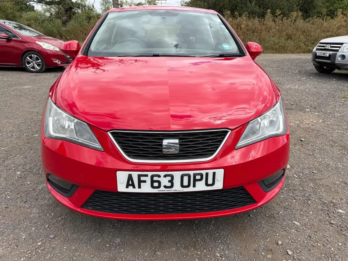 Used Seat Ibiza 85 HP (62 kW) 2013 Red Hatchback