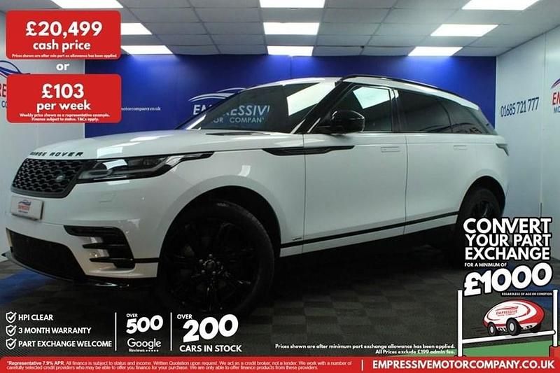 Used Land Rover Range Rover Velar R-Dynamic 180 HP (132 kW) 2019 White SUV
