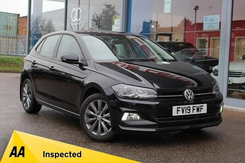 Black Used 2019 VW Polo SE Hatchback | £12,495 (Fair price) - Image 1/4