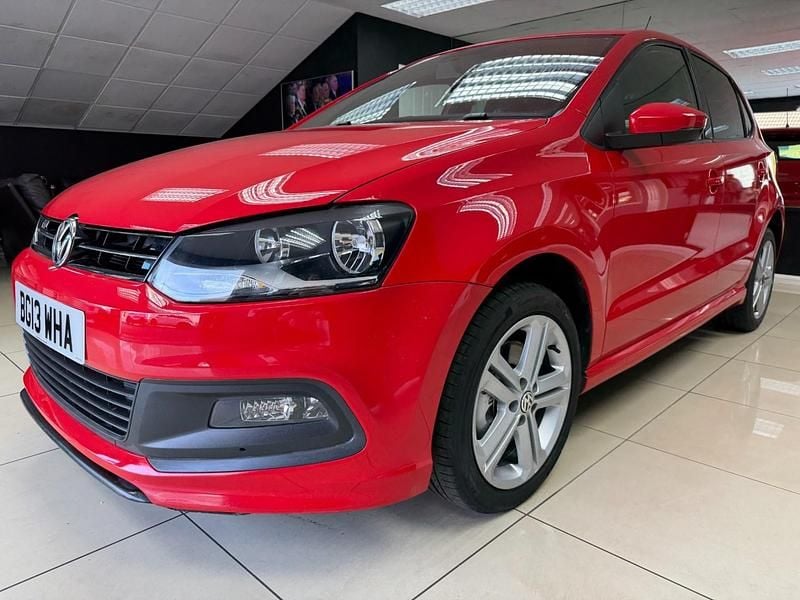 Usado VW Polo R-line 2013 Vermelho Citadino