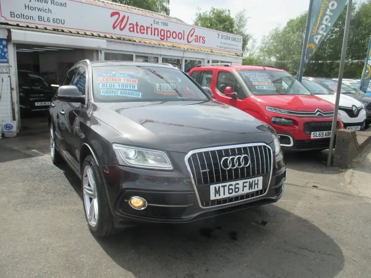 Used Audi Q5 S-line plus 230 HP (169 kW) 2016 Grey SUV
