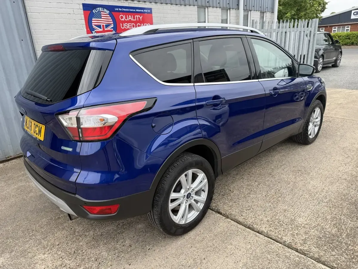Used Ford Kuga Zetec 120 HP (88 kW) 2018 Blue SUV