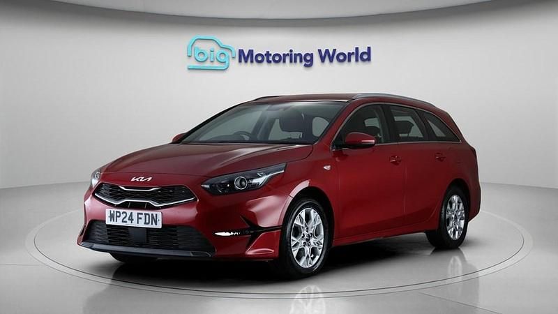 Used Kia Ceed Sportswagon 158 HP (116 kW) 2024 Red Estate