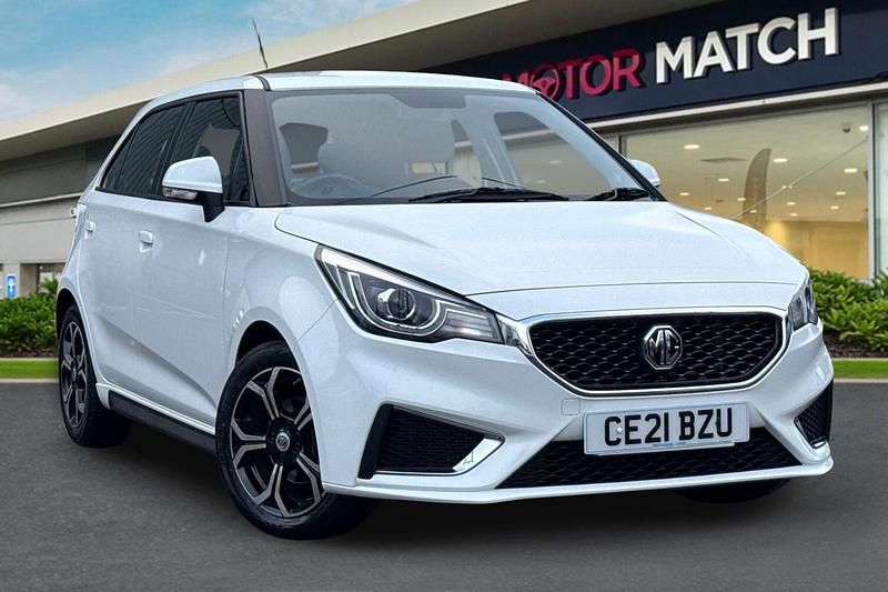 White Used 2021 MG MG3 Exclusive Hatchback | £8,650 (Good price) - Image 1/4