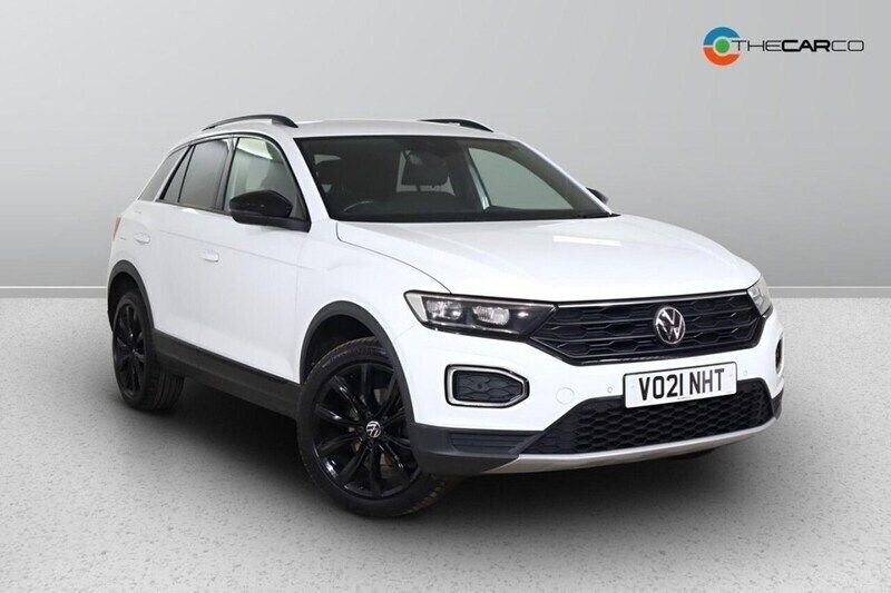 White Used 2021 VW T-Roc Black Edition SUV | £18,492 (Fair price) - Image 1/1