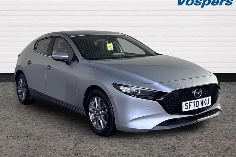 Silver Used 2020 Mazda 3 Hatchback | £14,750 (Good price) - Image 1/1