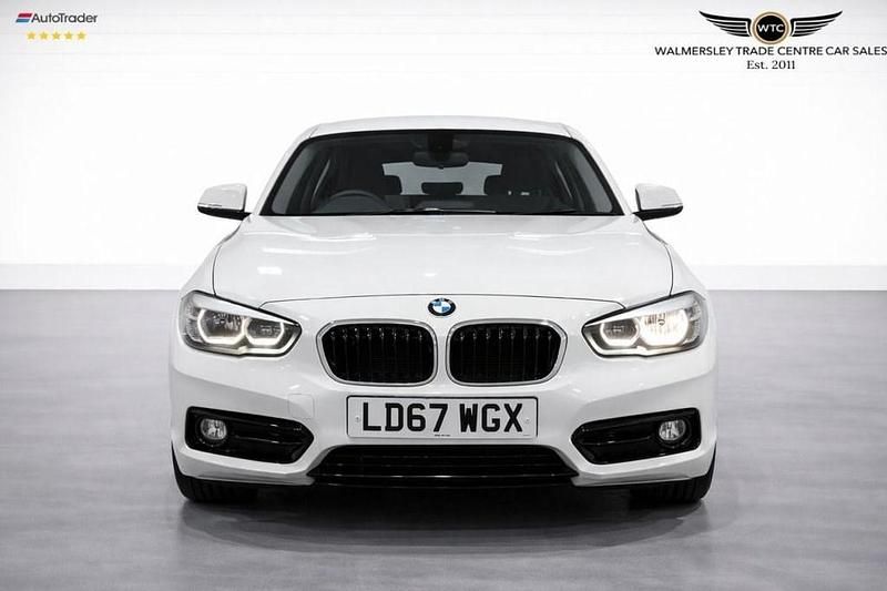 Used BMW 118 Sport Line 136 HP (100 kW) 2017 White Hatchback