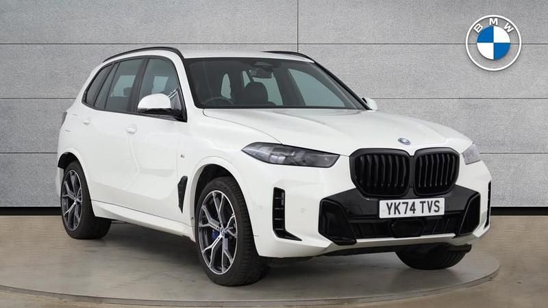 White Used 2025 BMW X5 M Sport SUV | £67,000 (Good price) - Image 1/4