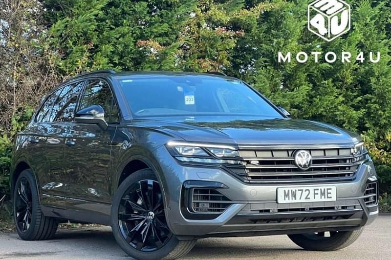 Grey Used 2022 VW Touareg Black Edition SUV | £37,490 (Good price) - Image 1/1