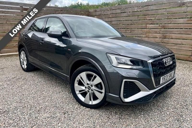 Grey Used 2021 Audi Q2 S-Line SUV | £20,695 (Fair price) - Image 1/4