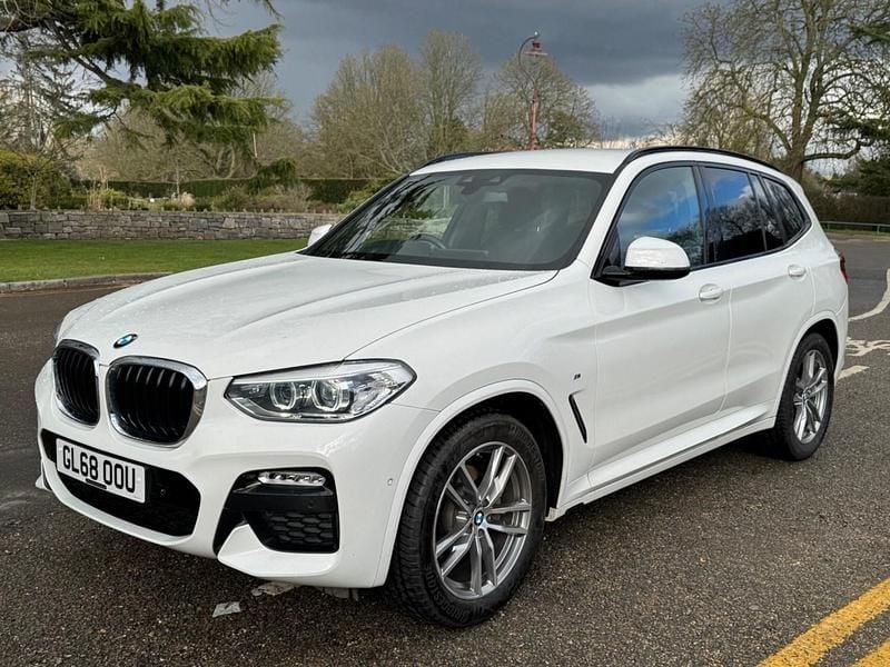 Used BMW X3 M Sport 190 HP (139 kW) 2018 White SUV
