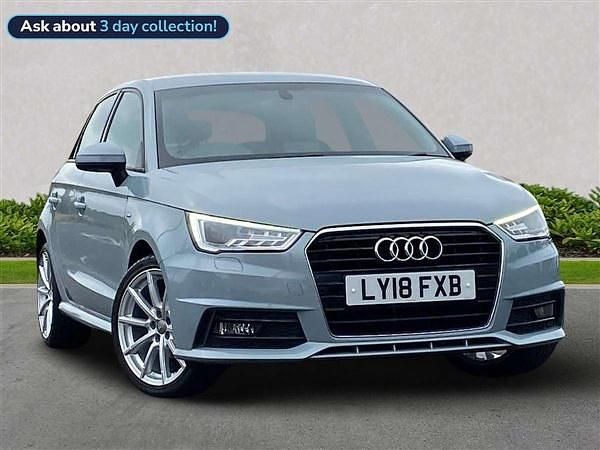 Grey Used 2018 Audi A1 S-Line Hatchback | £13,406 (Good price) - Image 1/4