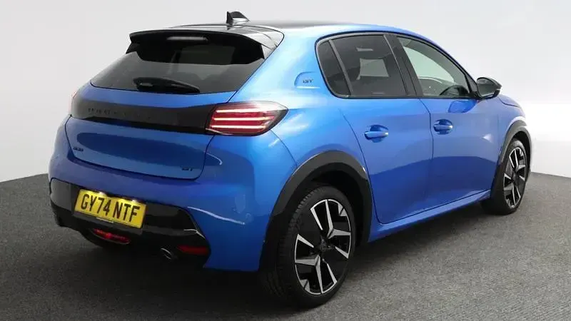Used Peugeot 208 GTi 99 HP (72 kW) 2024 Blue Hatchback