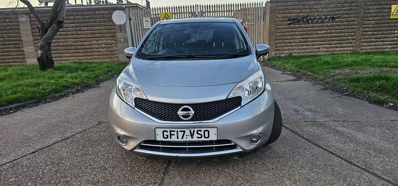 Used Nissan Note S 98 HP (72 kW) 2017 Silver Hatchback