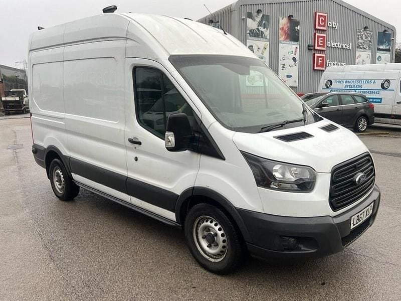 Used Ford Transit 130 HP (95 kW) 2018 White Van
