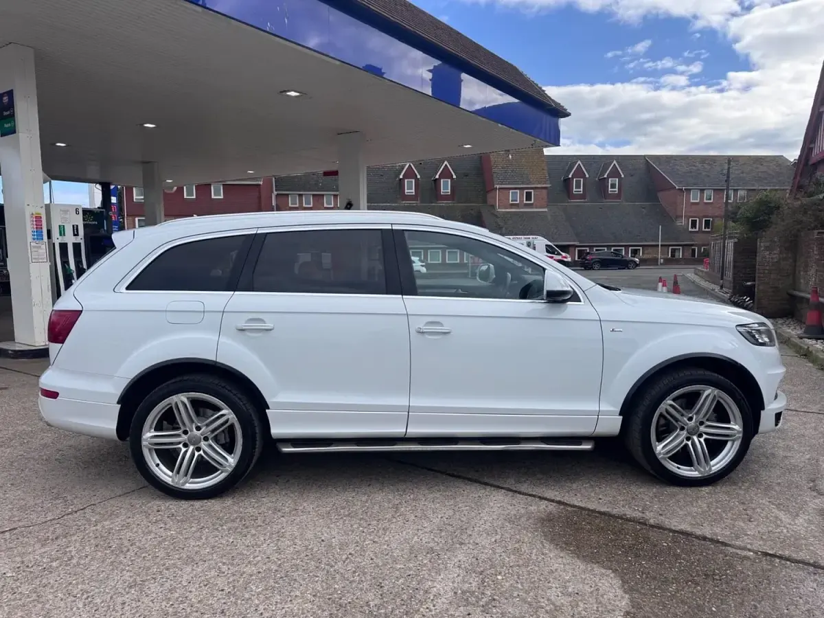 Used Audi Q7 S-line plus 245 HP (180 kW) 2014 White SUV