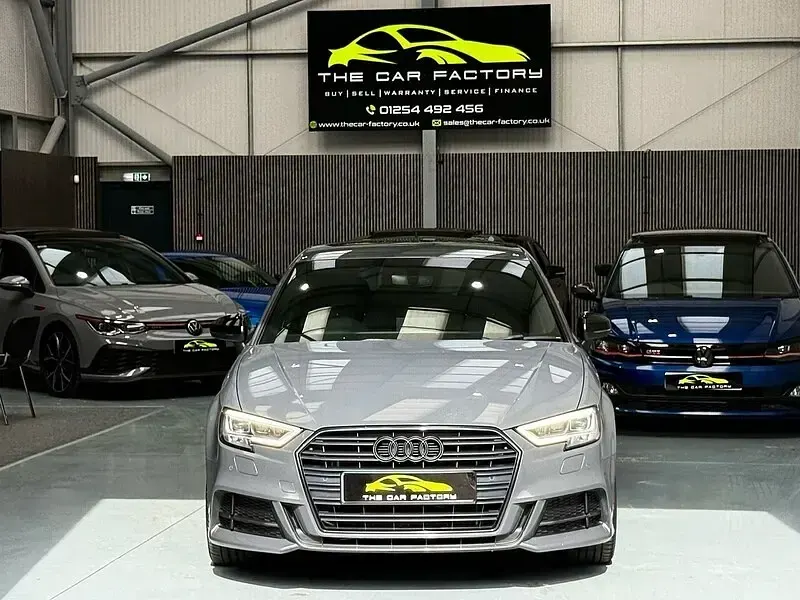 Used Audi A3 Black Edition 150 HP (110 kW) 2019 Grey Sedan
