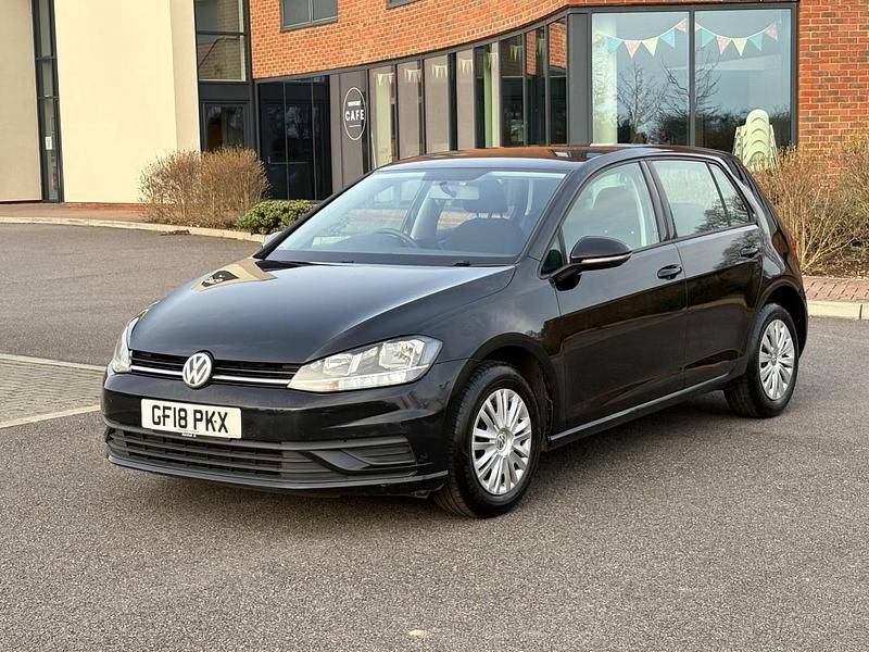 Used VW Golf VII S 125 HP (91 kW) 2018 Black Hatchback