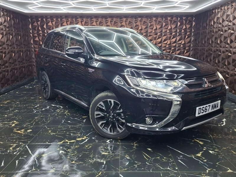 Used Mitsubishi Outlander P-HEV 2017 Black Estate