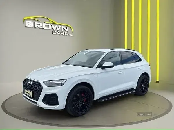Used Audi Q5 S-Line 204 HP (150 kW) 2022 White SUV
