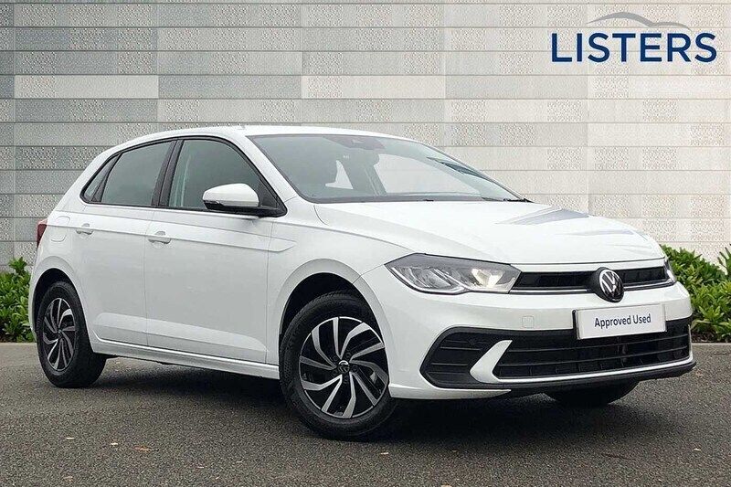 Pure white Used 2024 VW Polo Life Hatchback | £16,490 (Super price) - Image 1/4