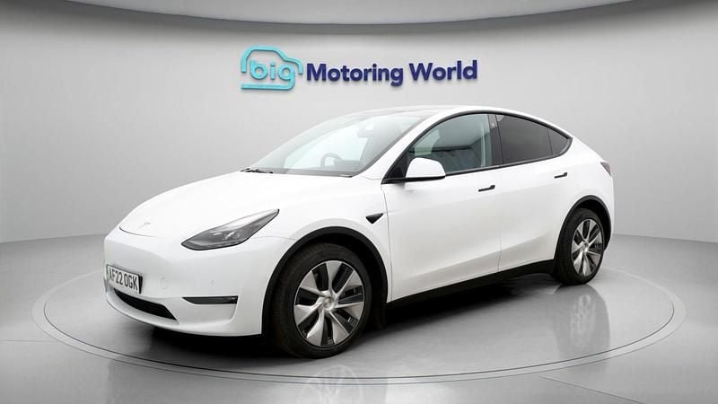 Used Tesla Model Y Long Range AWD 378 kW (514 HP) 2022 White SUV