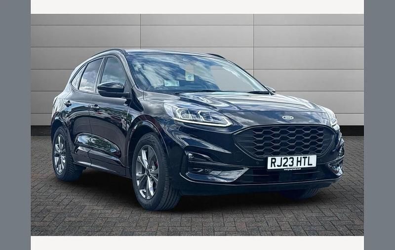 Black Used 2023 Ford Kuga ST-Line SUV | £18,450 (Good price) - Image 1/2