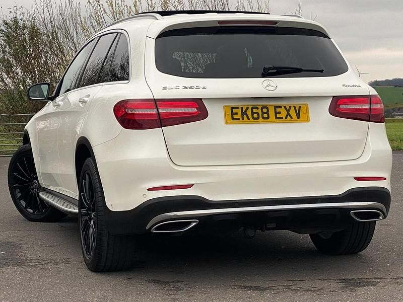 Used Mercedes GLC250 AMG Line Premium 2018 Diamond white Estate