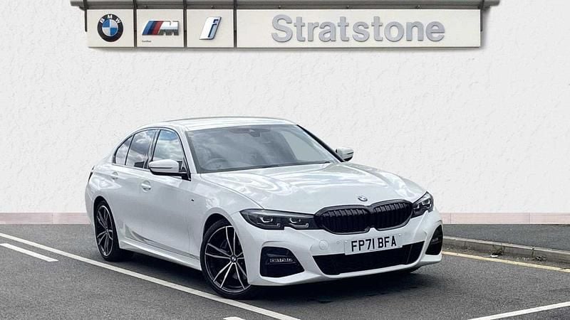 White Used 2021 BMW 320 M Sport | £24,992 (Fair price) - Image 1/4