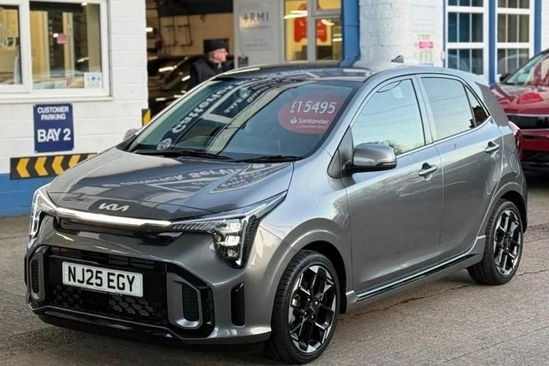 Astro grey metallic New 2025 Kia Picanto GT-Line Hatchback | £15,495 (Fair price) - Image 1/1