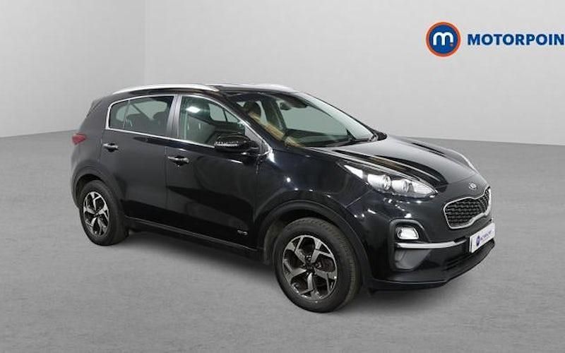 Used Kia Sportage 177 HP (130 kW) 2021 Black SUV