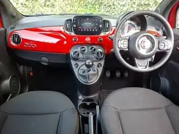 Used Fiat 500C 70 HP (51 kW) 2025 Red Cabriolet