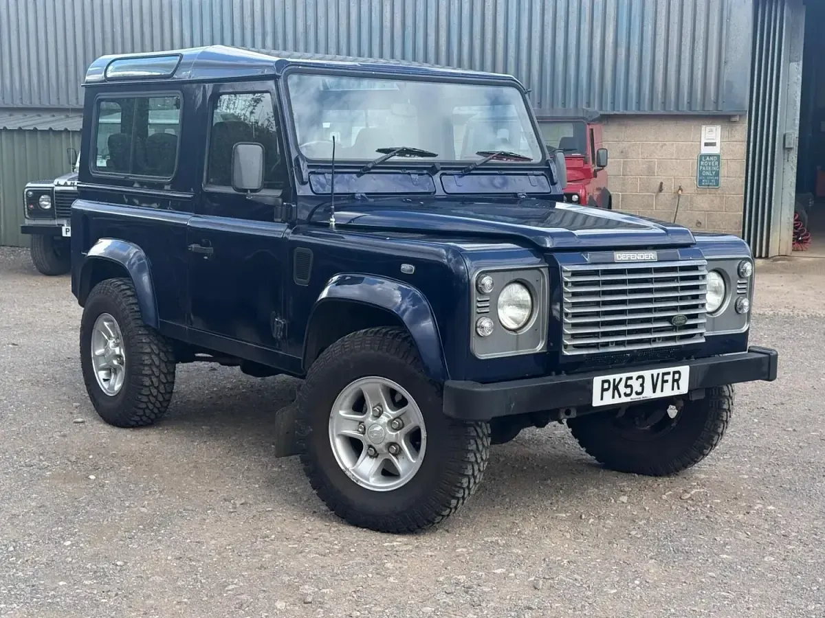 Used Land Rover Defender 2003 Blue Estate