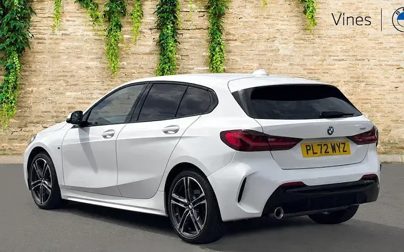 Used BMW 118 M Sport 136 HP (100 kW) 2023 White Hatchback
