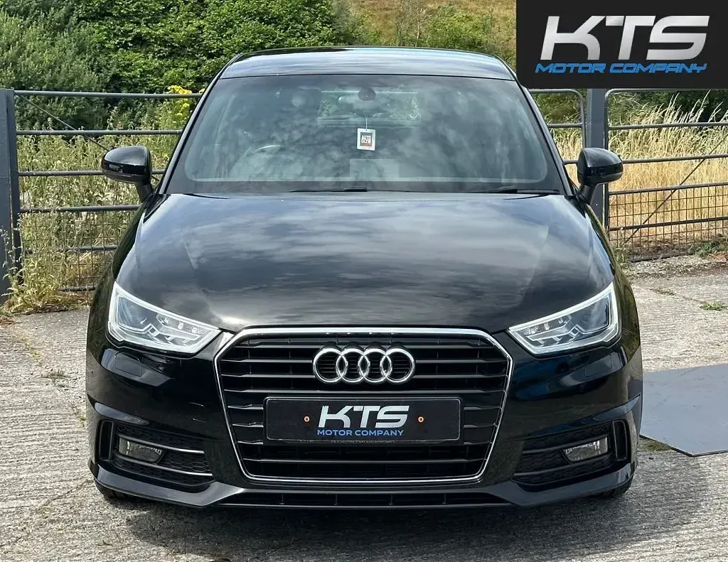 Used Audi A1 S-Line 125 HP (91 kW) 2016 Black Hatchback